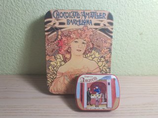 Cajitas decorativas de metal