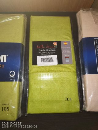Lote 2 Sábanas Bajeras y 1 Funda Almohada