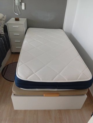 2 canapés y 2 colchones de 90