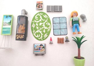 Playmobil Salón Casa Muñecas