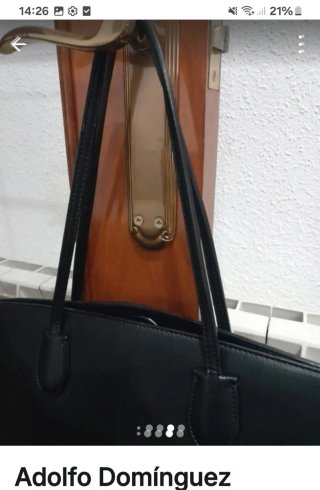 Bolso Adolfo Domínguez Negro