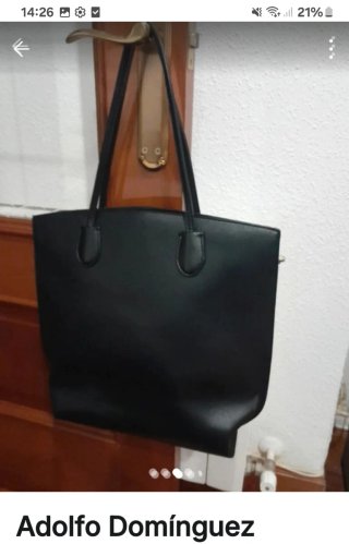 Bolso Adolfo Domínguez Negro
