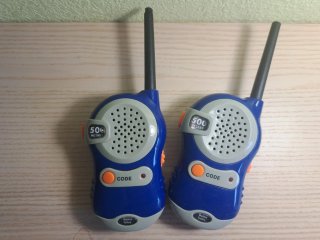 Walkie Talkies Juguete Azul 500 Metros