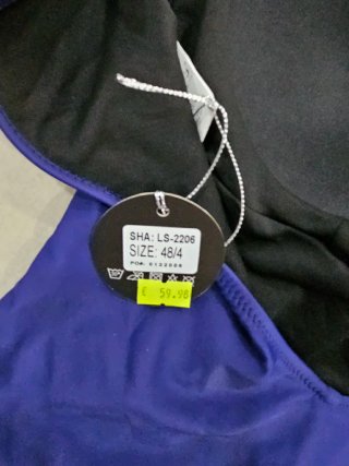 Costume intero blu