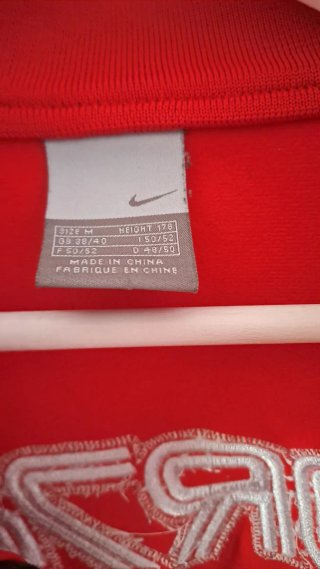Sudadera Nike Cortez Roja y Negra