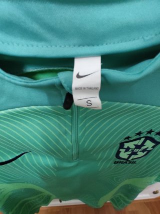 Camiseta Juvenil Nike Verde/Amarillo Talla s
