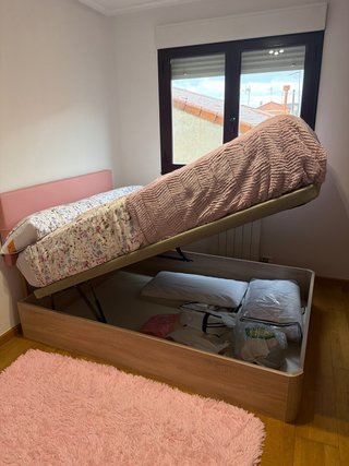 Cama completa y escritorio  con silla