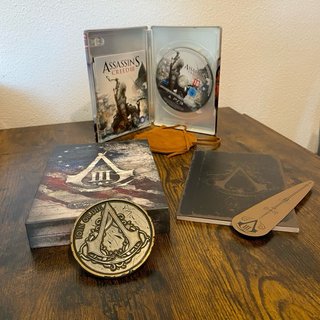 Assassin's Creed 3 colector Join or Die PS3
