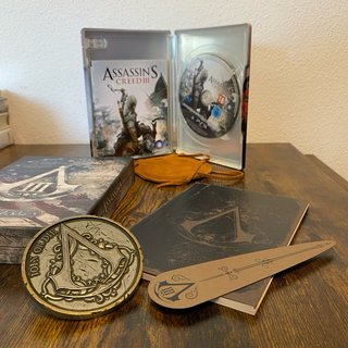 Assassin's Creed 3 colector Join or Die PS3