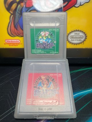 Pokémon Verde y Rojo GB Nintendo