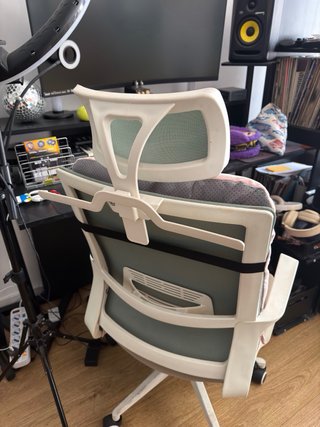 Silla de escritorio ergonómica + cojín de regalo