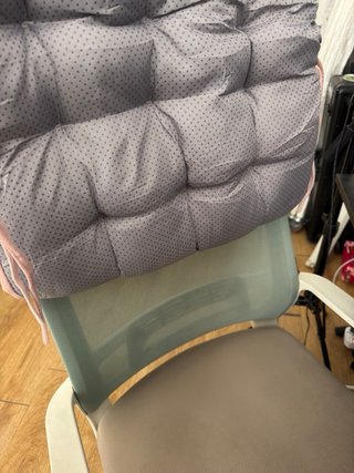 Silla de escritorio ergonómica + cojín de regalo
