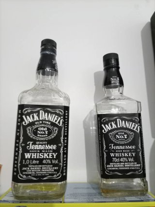 Bottiglie Jack Daniel's (2 unità)