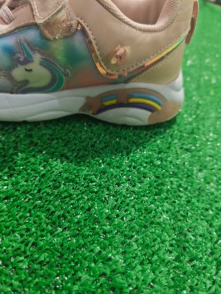 Tenis Niña Luces Tacón