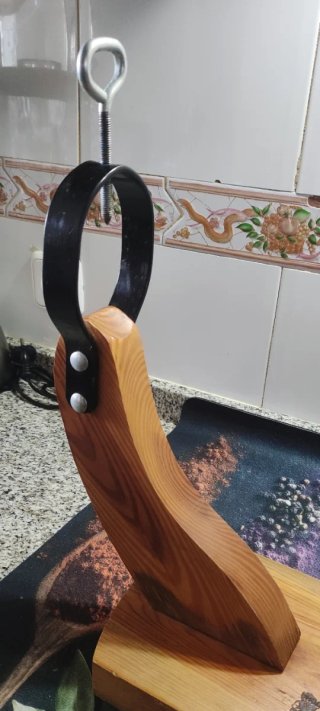 Soporte Jamonero de Madera