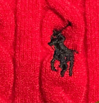 Maglioncino Ralph Lauren Rosso Taglia M