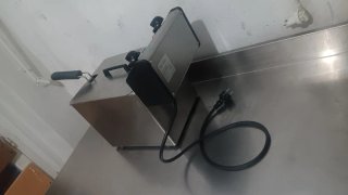 Freidora industrial 8L acero inoxidable