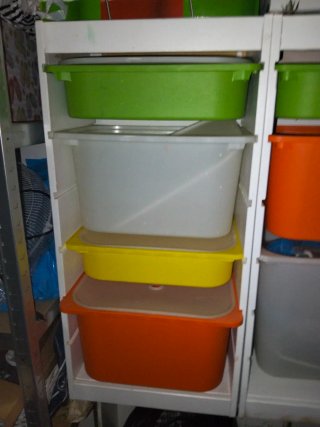 Cajoneras Plástico Ikea Colores