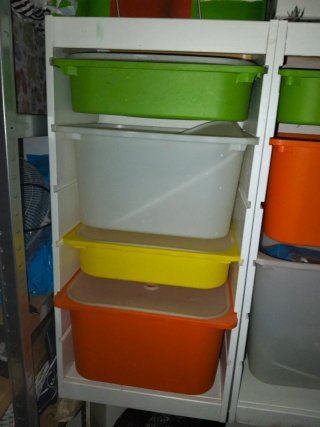 Cajoneras Plástico Ikea Colores