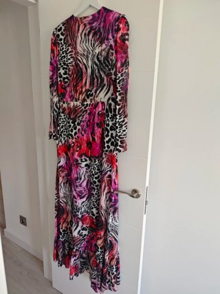 Vestido Guess Animal Print Talla M