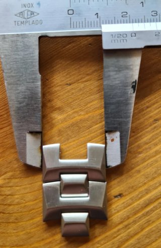 Maglie di ricambio in acciaio per orologio