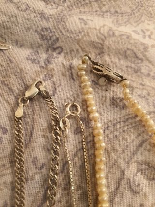 Collar de plata con osito Tous todo plata