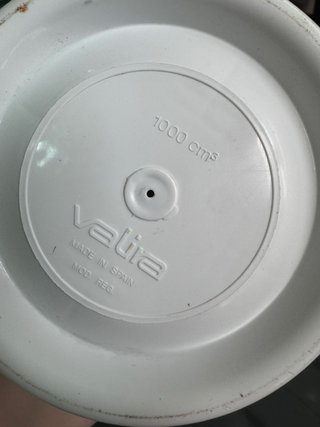 Jarra Termo Blanca con Tapa Roja Valia vintage