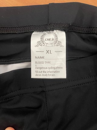 Culotte y chaleco ciclismo