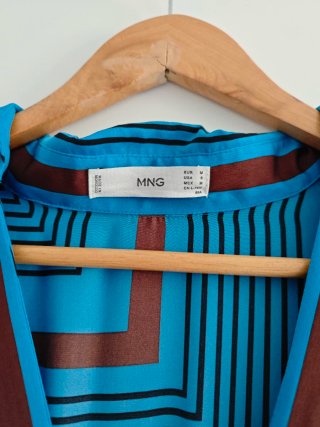 Vestito multicolore Mango taglia M da ufficio