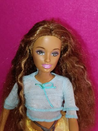 Barbie Mattel 1999 Pelle Scura Capelli Lunghi