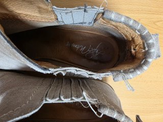 Botines Beige Mujer