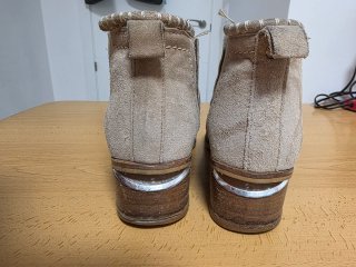Botines Beige Mujer