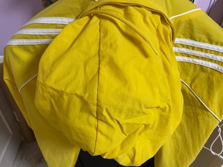 Chaqueta Cortavientos Adidas Amarilla
