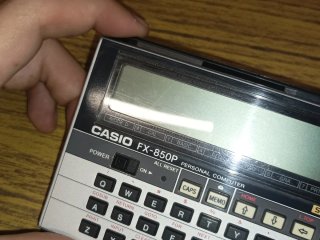 CALCULADORA CIENTÍFICA CASIO FX-850P