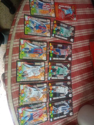 Lote cromos fútbol Edición Limitada