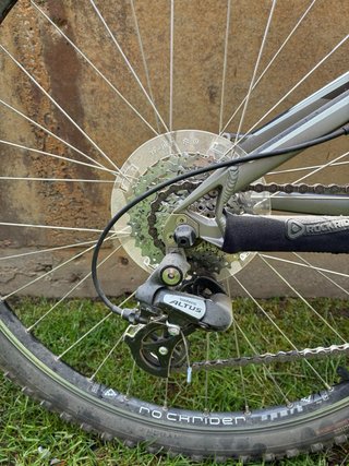 Bicicleta MTB Rockrider 6.2 Gris