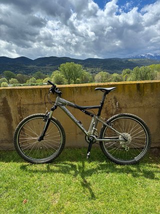 Bicicleta MTB Rockrider 6.2 Gris