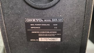 Kit Altavoces Onkyo SK Madera Negros