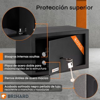 Caja Fuerte Pequeña Llave Joyas Dinero