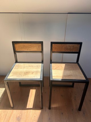 Mesa y 2 Sillas Industrial La Maisons du Monde