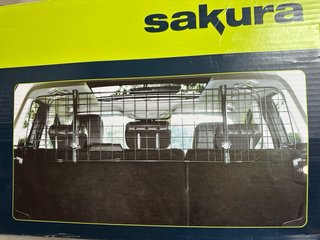 Reja para perros coche incompleto