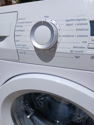 Lavadora Balay 8kg 1200 rpm