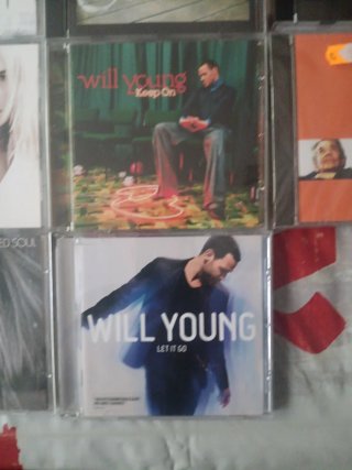 5 lotes de 2 CDs: RBD, Glaucs, Sarah Connor; Will
