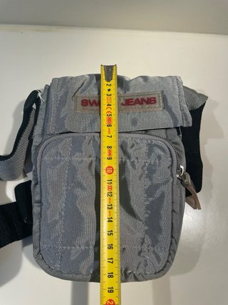 Borsa tracolla unisex Swish Jeans grigia