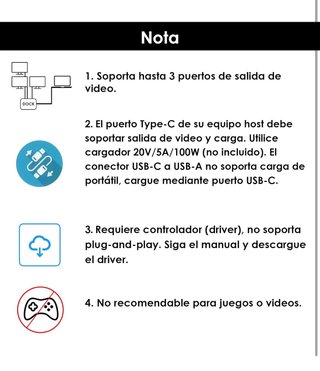 Adaptador de Triple Monitor para Sistemas macOS