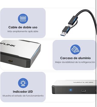 Adaptador de Triple Monitor para Sistemas macOS