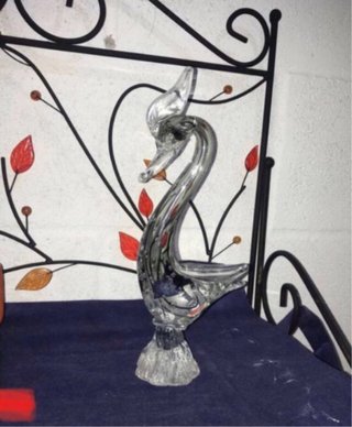 Figura Cisne Cristal Transparente