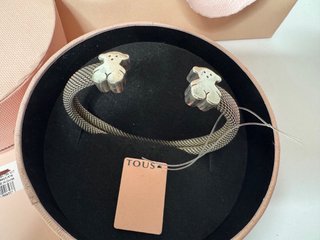 PULSERA TOUS DE PLATA 925 COMO NUEVA CON ETIQUETAS