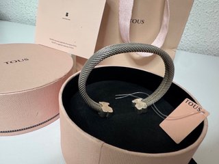PULSERA TOUS DE PLATA 925 COMO NUEVA CON ETIQUETAS