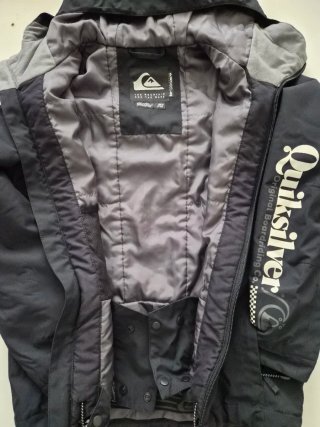 Chaqueta Quiksilver Nieve Niño Negra/Gris
